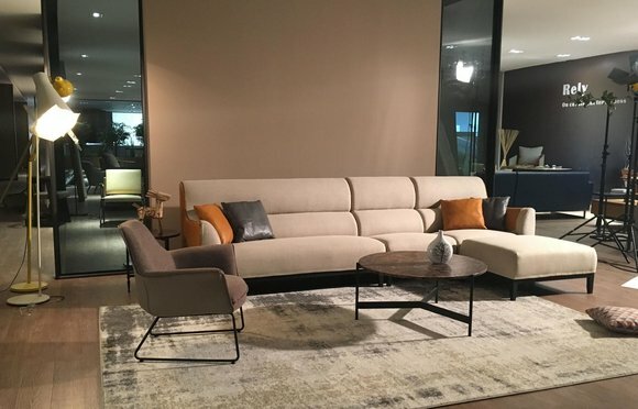 Eck Sofa Textil Sofa Polster Sitz Garnitur Couchen Sofas Wohnzimmer