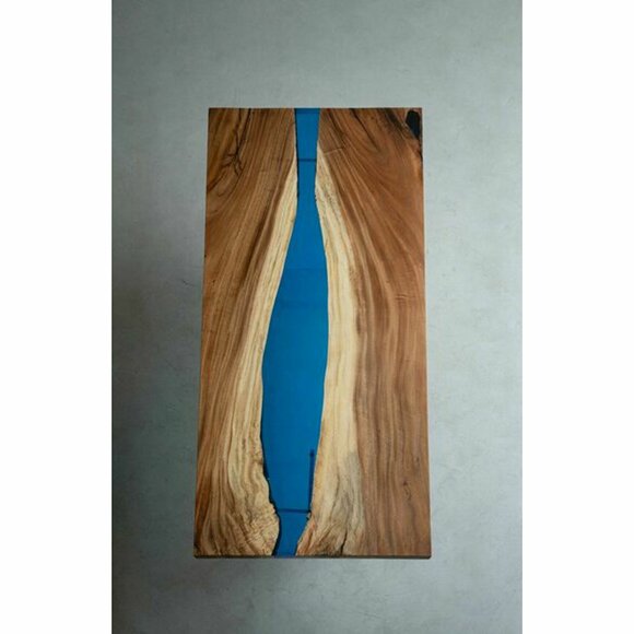 Esstisch River Tisch Echtes Holz Flusstisch Massiv Epoxidharz Tische 200x90 Neu