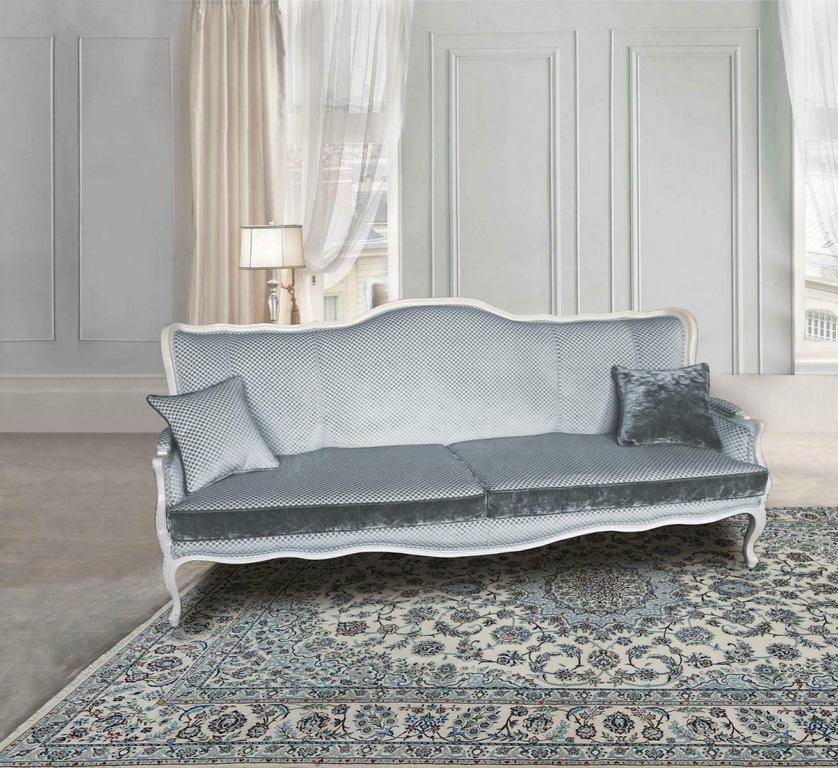 Klassische Dreisitzer Sofa 3 Sitzer Couch Barock Rokoko Polster Sofas Couchen