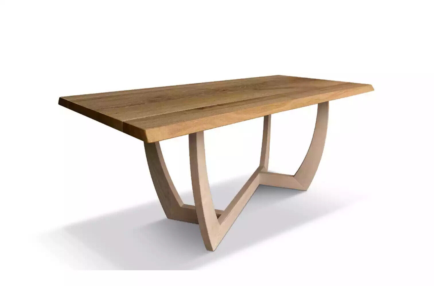 Esszimmer Esstisch 180cm Holz Küchentisch Tisch 90x180 braun modern