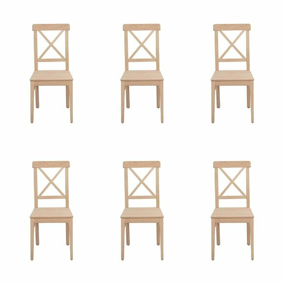 Esszimmerstuhl Designer Braun 4x Stühle Holzstuhl Luxus Einsitzer Ohne Armlehne