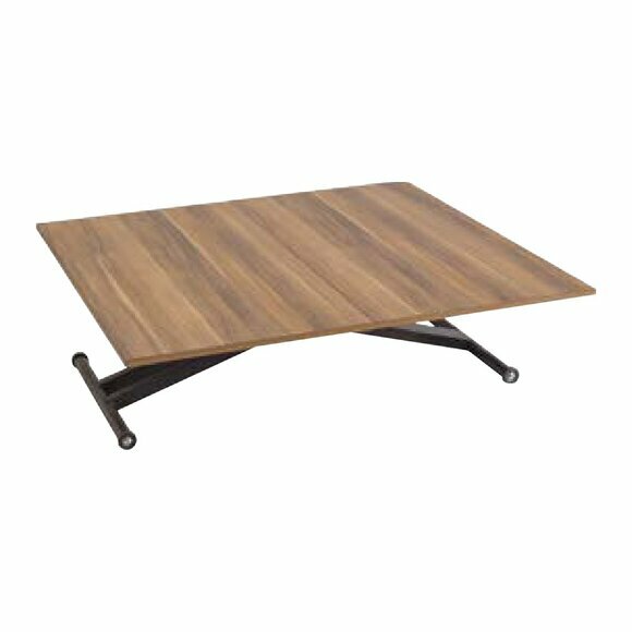 Esstisch Couchtisch Ausziehbarer Tisch Holz Braun Kaffeetisch 120 cm