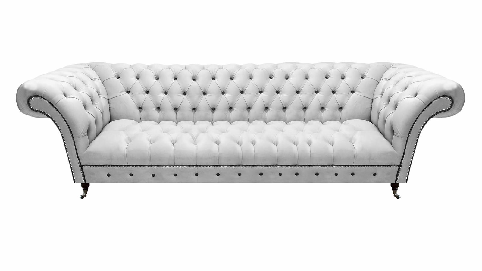 Sofa Viersitzer Couch Modern Chesterfield Polstersofa Wohnzimmer Polstersofa