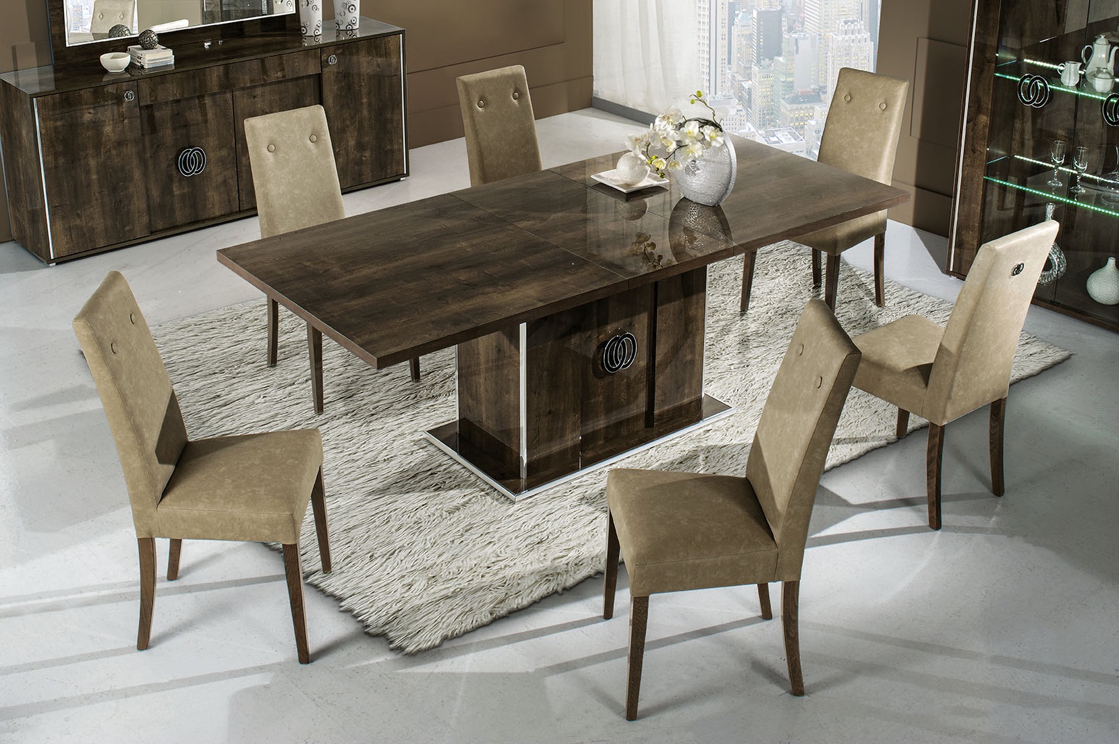 Stuhl Gruppe Set Holz Neu Polster Garnitur Küchen Wohnzimmer Esszimmer 6x Stühle