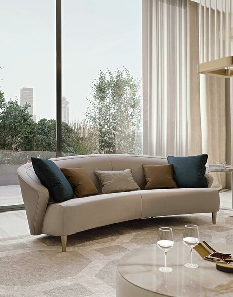 Design Sofa Dreisitzer Couch Möbel Italienische Einrichtung Sofas Neu Bizzotto