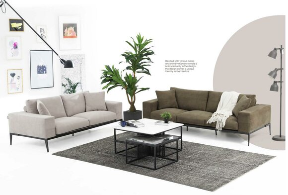 Sofagarnitur 32 Sitzer Sofa Garnitur Grau Sofas Modern Gruppe Set