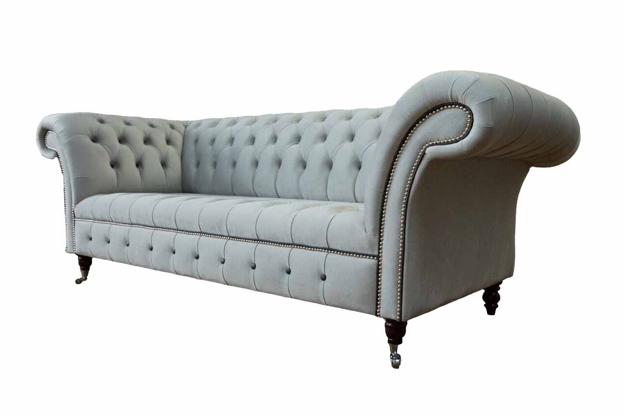 Designer Sofa 3 Sitzer Chesterfield Couch Polster Sofas Couchen Möbel