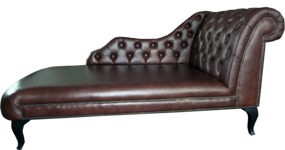 Toulon Chesterfield Chaiselounge Liege Couch Sofa Ledersofa