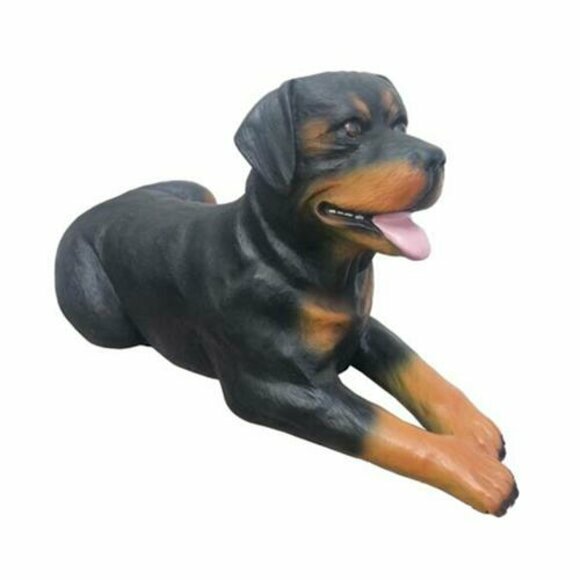 Deko Figur Statue Skulptur 50x80 cm FIguren Statuen Skulpturen Garten Hund A195