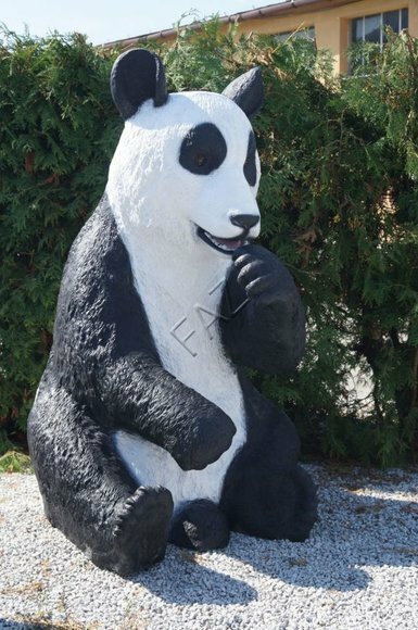 Design Panda Figur Statue Skulptur Figuren Skulpturen Garten Dekoration