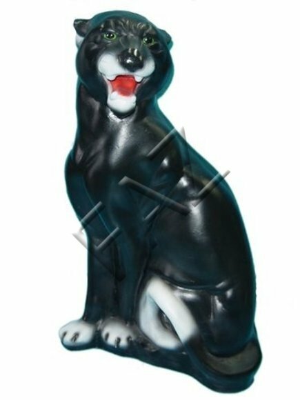 Design Puma Figur Statue Skulptur Figuren Neu Skulpturen Garten Dekoration