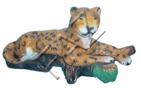 Design Panther Wurzel Figur Statue Skulptur Figuren Skulpturen Garten