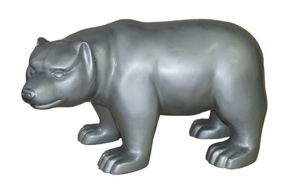 Design Bär stehend Figur Statue Skulptur Figuren Skulpturen Garten Dekoration