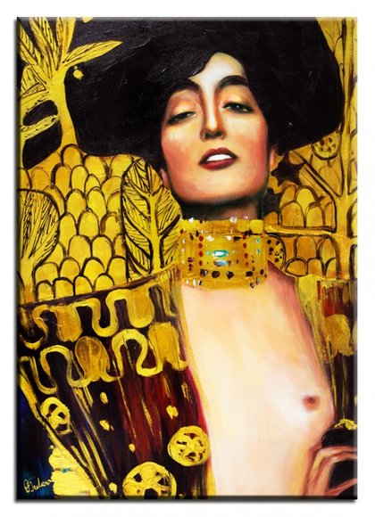 GUSTAV KLIMT - Ölbild Gemälde Leinwand Ölbild Bild Bilder 50X70CM - G16258