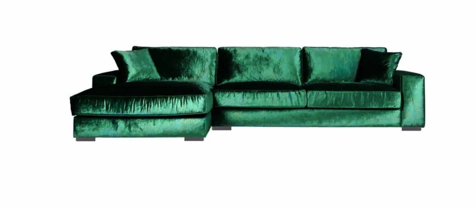 Ecksofa Still Modern Wohnzimmer Textil L-form Farbe Grün Polyester SOFORT