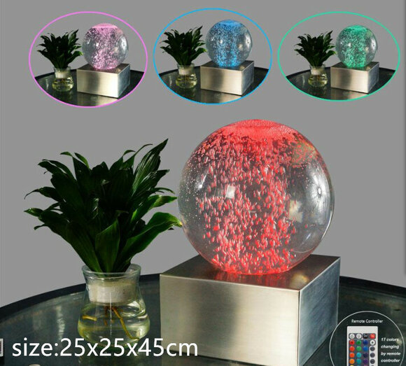 LED Wasserballbeleuchtung Brunnen LED-Beleuchtung Wasserspiel Leucht kugel neu