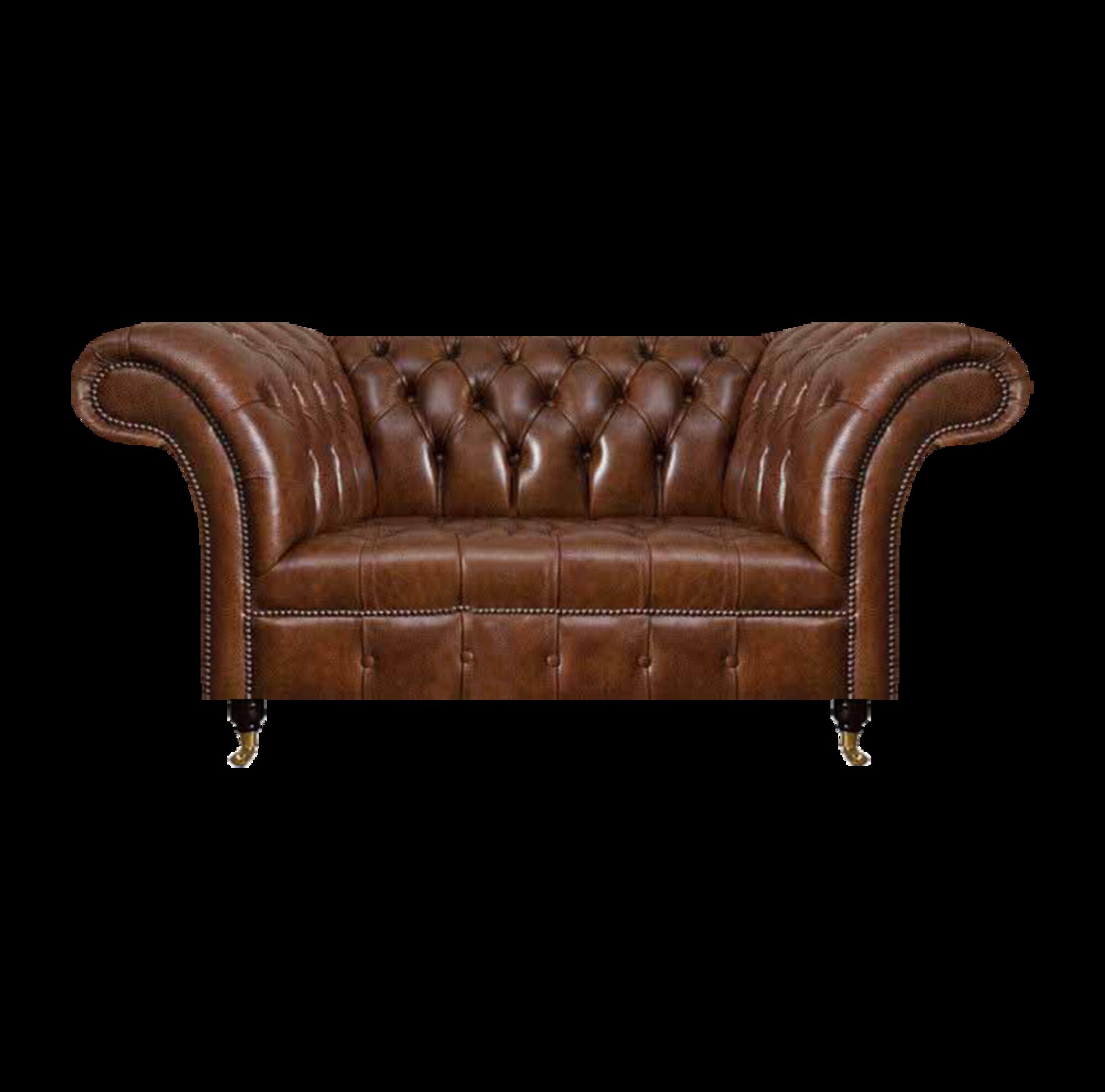 Ledercouch Chesterfield Braunes Sofa Wohnzimmer Designer Ledermöbel