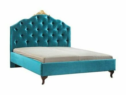 Designer Bett Betten Ehebett Doppelbett Polsterbett Lederbett - Model CL-4A