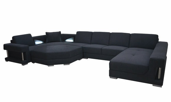 Eck Sofa Couch Polster Ecke Wohn Zimmer Landschaft Designer Couchen