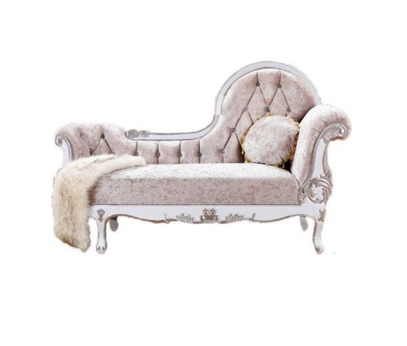 Chaiselongue Chesterfield Récamière antik stil Edle Chaise Longue Sofa