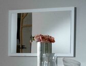 Spiegel Holzrahmen Wandspiegel Klassischer Designer Spiegel 90x60cm Holz big xxl