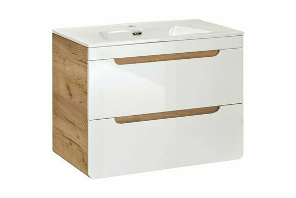 Waschbecken 60cm Waschbeckenunterschrank Badezimmerschrank hängender Bad Tisch