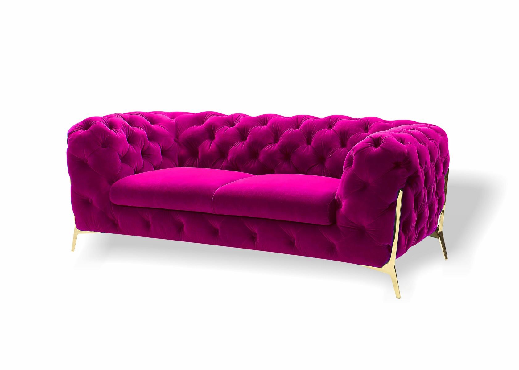 Sofa 2 Sitzer Klassische Chesterfield Sofas Couchen Polster Zweisitzer Sitz Neu