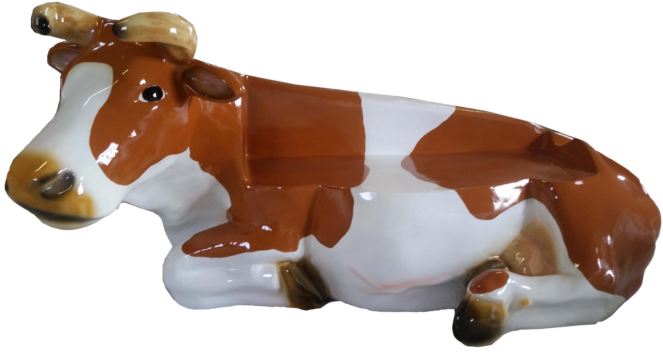 Designer Perfekt Abstrakte Moderne Figure Rind Kühe Kuh Deko Garten Skulpturen Tiere Neu Gute