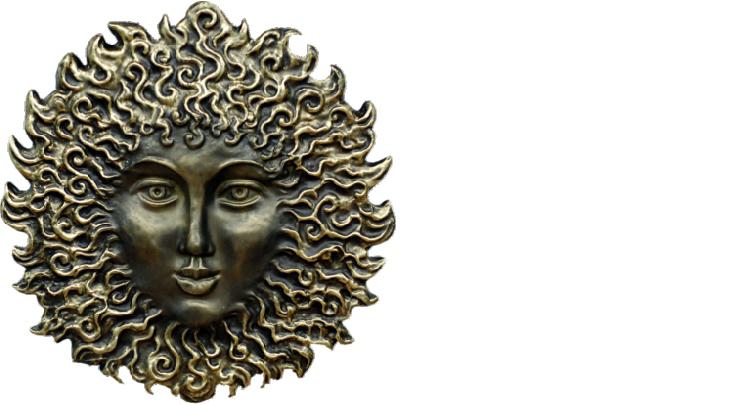 Design Medusa Wand Relief Bild Rosette Statue Skulptur Skulpturen Figuren Sofort