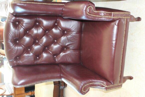 Chesterfield Sessel Fernsehsessel Couch Ohrensessel Leder Sofa Sofort