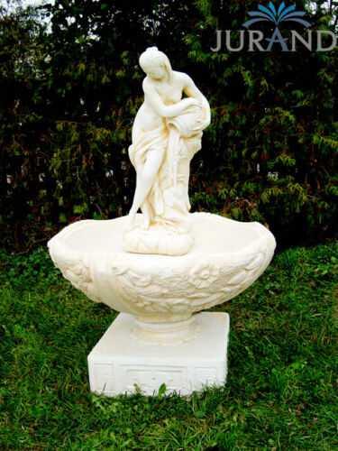 Springbrunnen Fontäne Zierbrunnen Garten 1016 Deko Brunnen 138 cm Steinguss