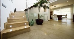 60x60 14m² Luxus Marmor Boden Naturstein Boden Belag Wand Fliesen Crema Fliese