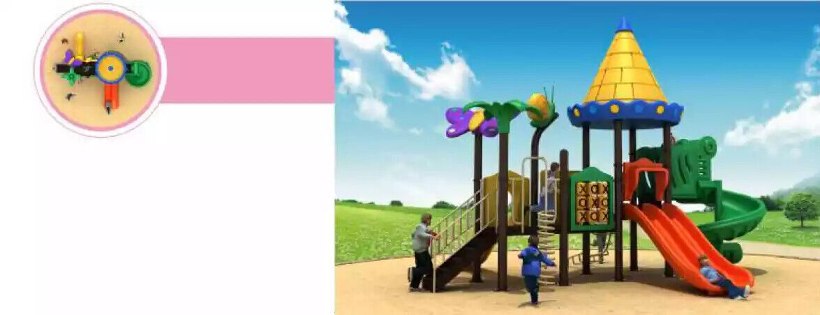 Outdoor Unterhaltung für Kinder Kletterturm Spielturm mit Rutschen