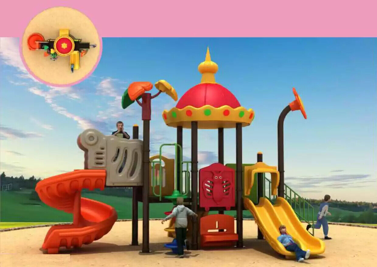 Spielturm mit Rutsche Spielplätze Garten Kinderbereich Kletterturm