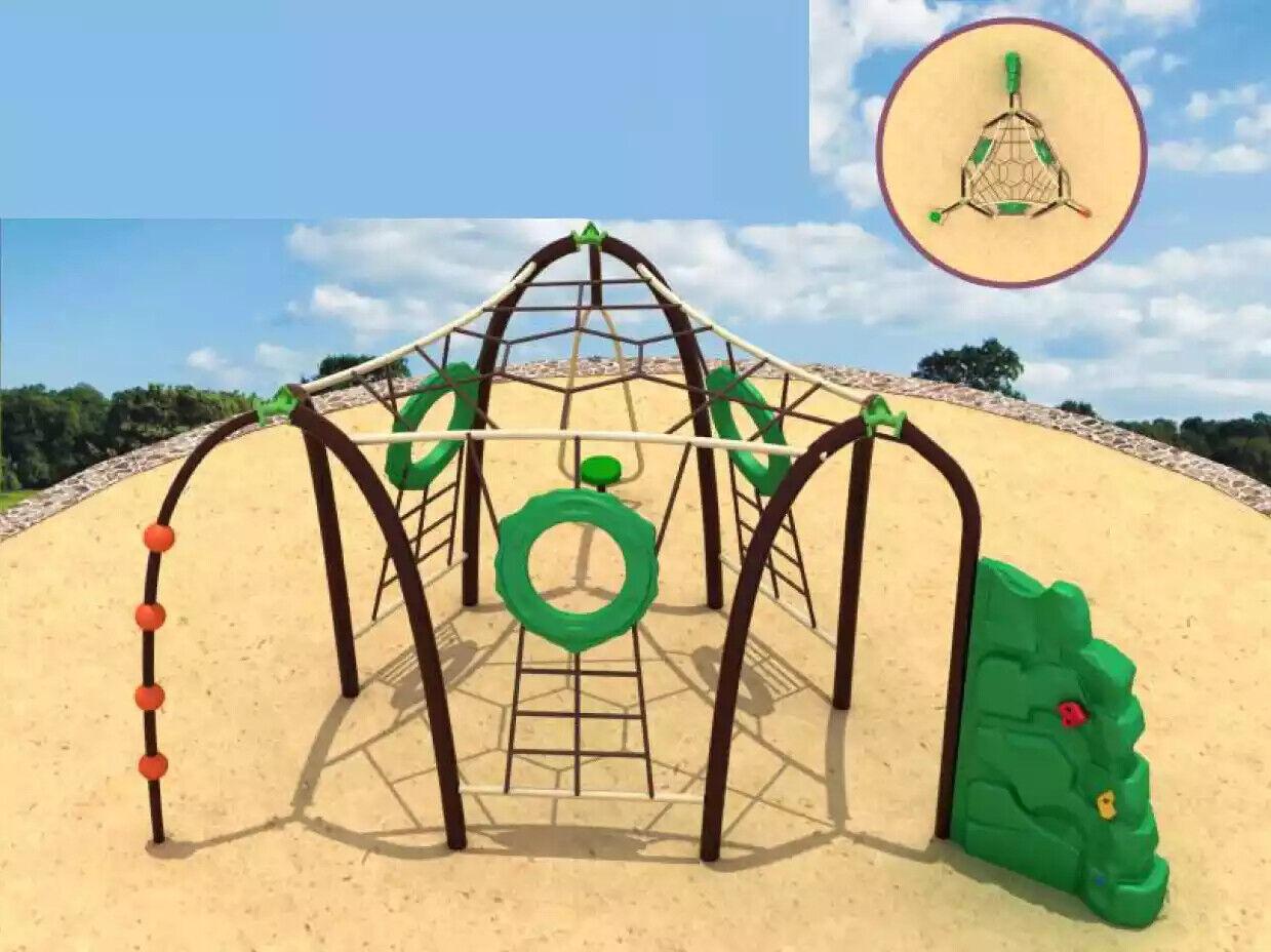 Kletterturm Unterhaltung Outdoor Spielplatz Klettergerüste für Kinder