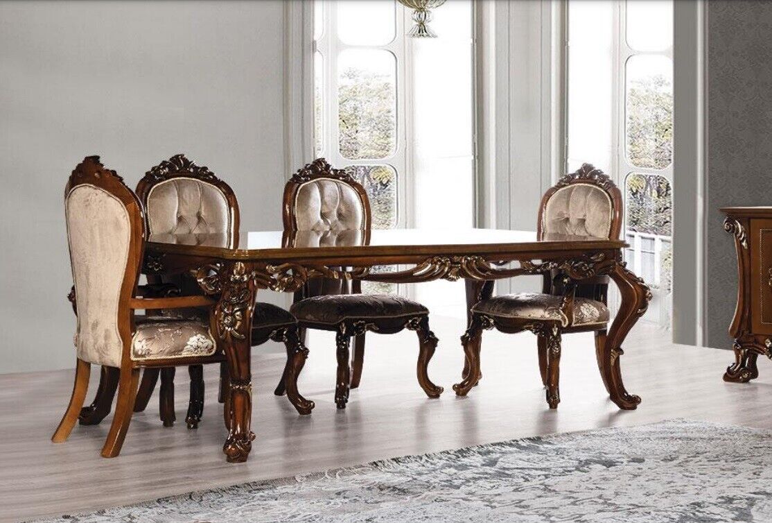 Tisch Esszimmertisch Esstisch Holz Tische Barock Luxus Möbel Sofort