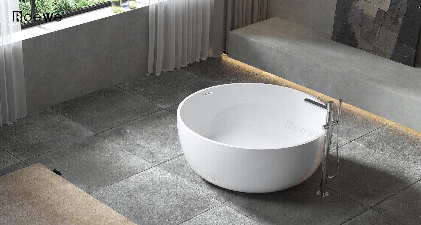 Runde Badewanne Luxus Wannen Badewannen Wanne Rundwanne 150cm Freistehend