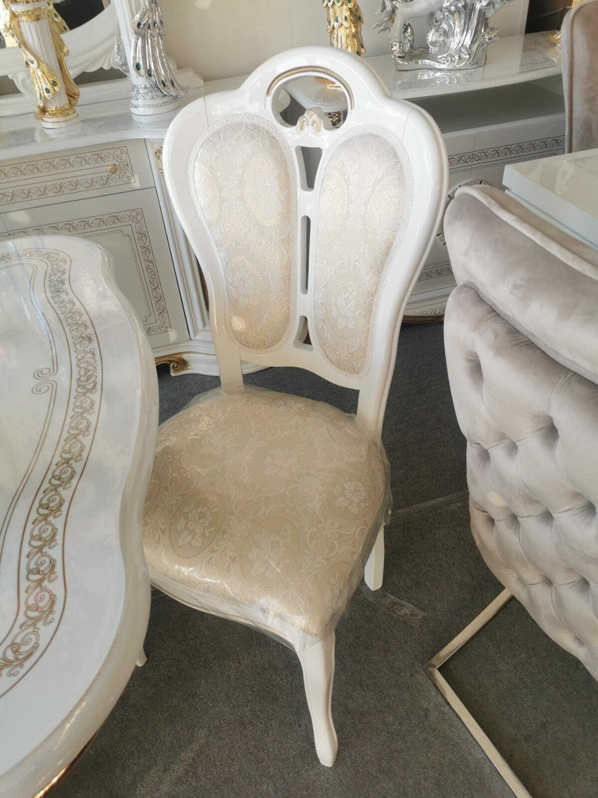Luxus 4x Stuhl Esszimmerstuhl Küchenstühle Polsterstuhl Wohnzimmerstuhl Sofort
