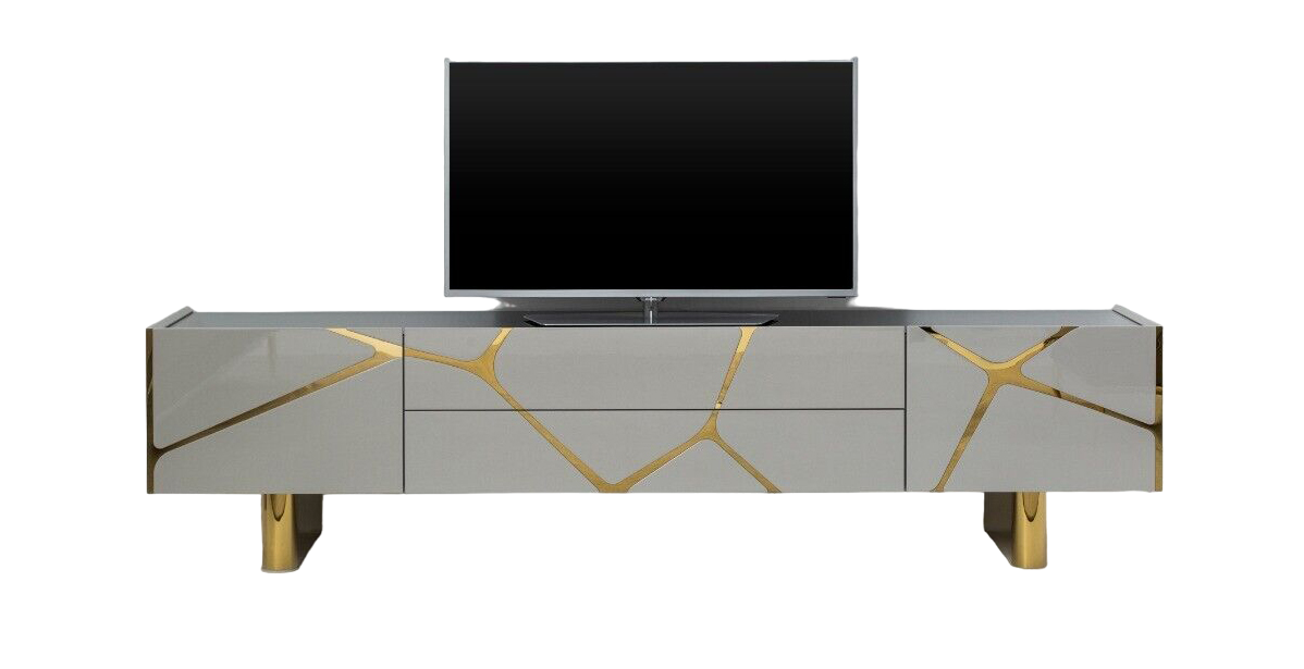 Luxus Sideboard Edelstahl Lowboard tv ständer Fernseh Schrank Sofort