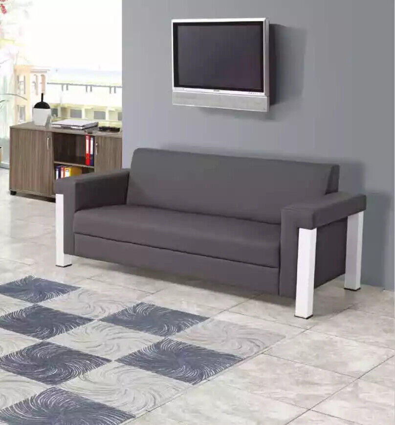 Sofa 3 Sitzer Arbeitszimmer Textil Möbel Polster Stoff Couch Modern Designer