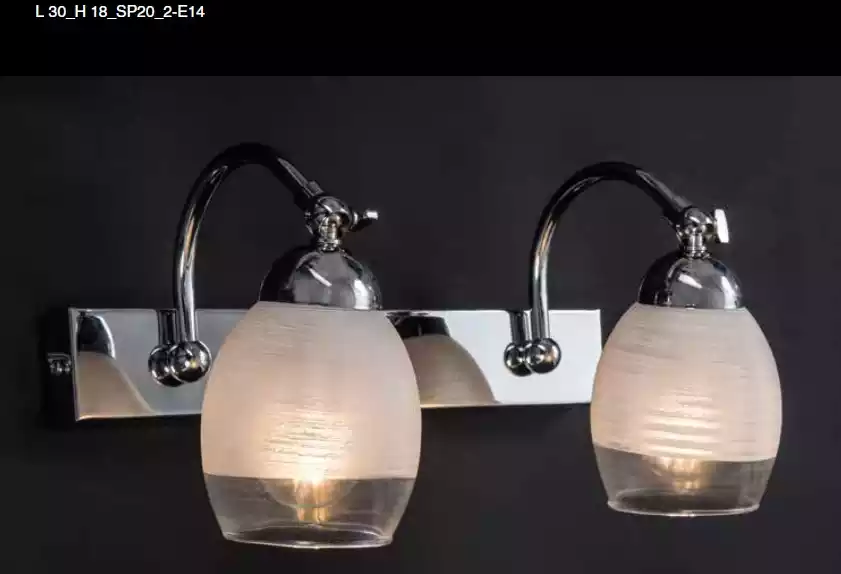 Designer Wandbeleuchtung Klassischer Wandleuchter Luxus Beige Deko Lampe