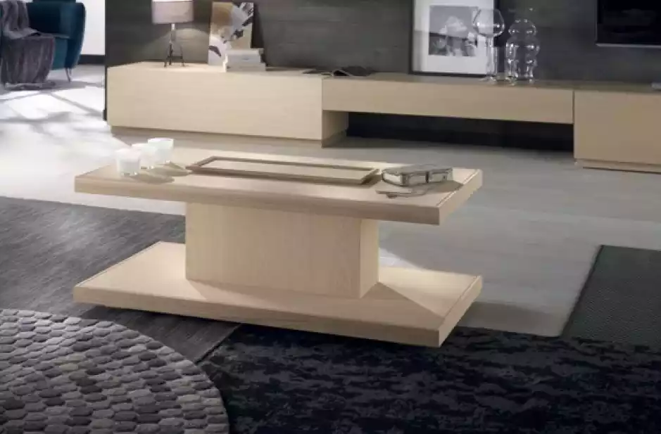 Klassischer Luxus Designer Couchtisch Wohnzimmer Tisch Beistell Holz
