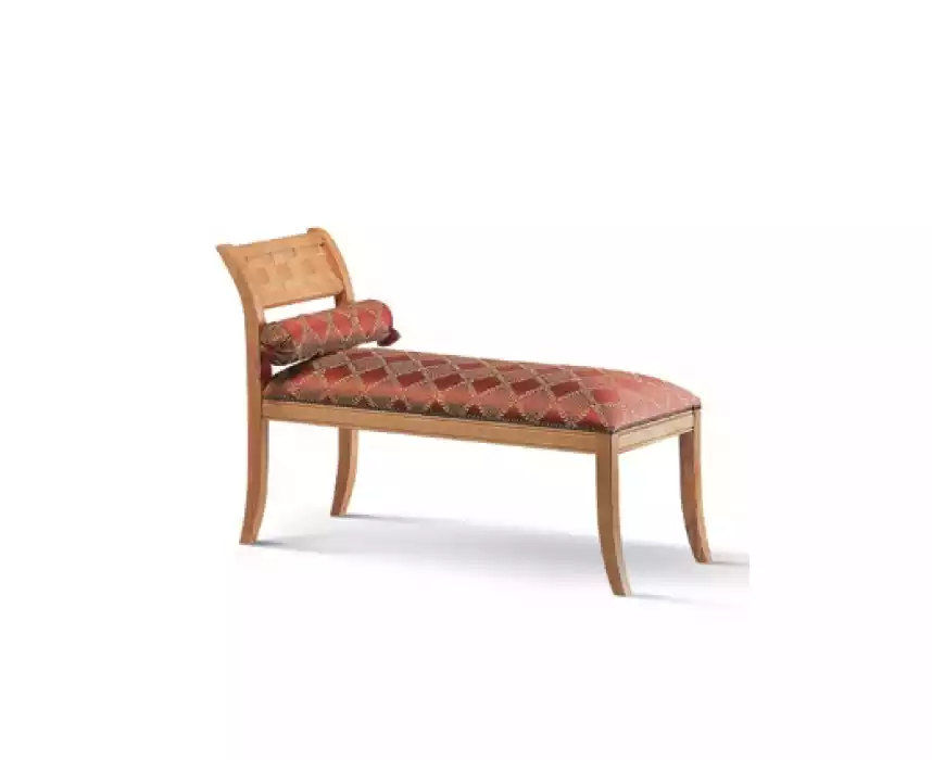 Chaiselongue Klassischer Möbel Wohnzimmer Design Sofa Textil Rot