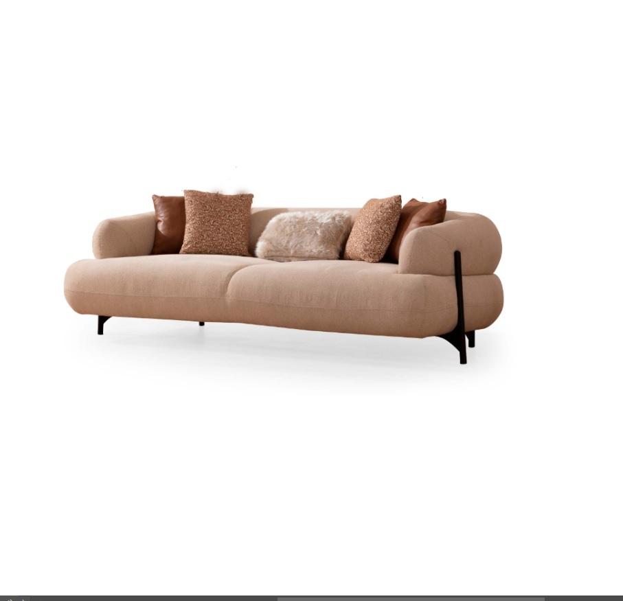 Sofa 3 Sitzer Design Sofas Polster Couchen Leder Relax Sitz Möbel Modern Relax