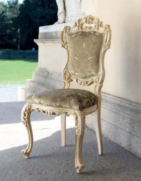 Esszimmerstuhl Stuhl Luxus Esszimmer Sessel Sitzer Stühle Stoff Beige