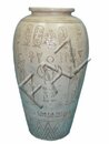 Design Ägyptische Vase Decovase Figur Statue Skulptur Figuren Skulpturen
