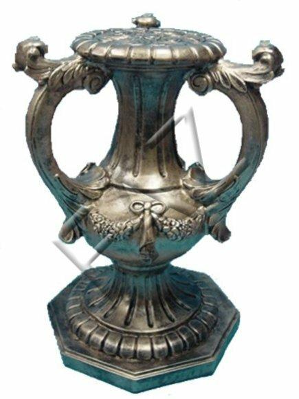 Vase Kelch Statue Vasen Skulptur Statuen Figur Designer Figuren Dekoration