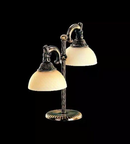 Tischleuchte Tischlampe Lampe Leuchten Art Gold Lampen Tisch Glas