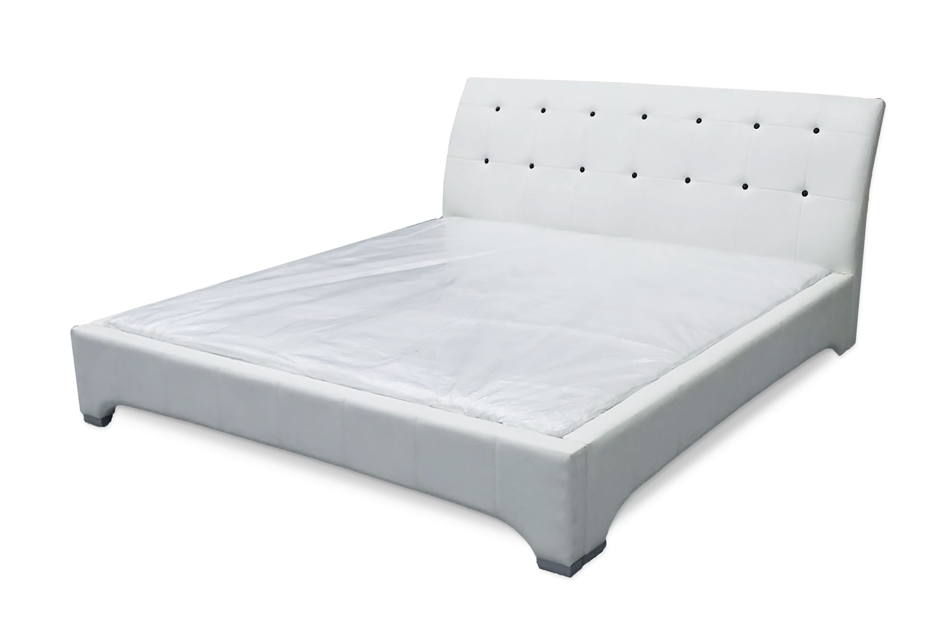 Leder Bett Weiß Design Luxus Doppel Chesterfield Schlafzimmer Betten Sofort