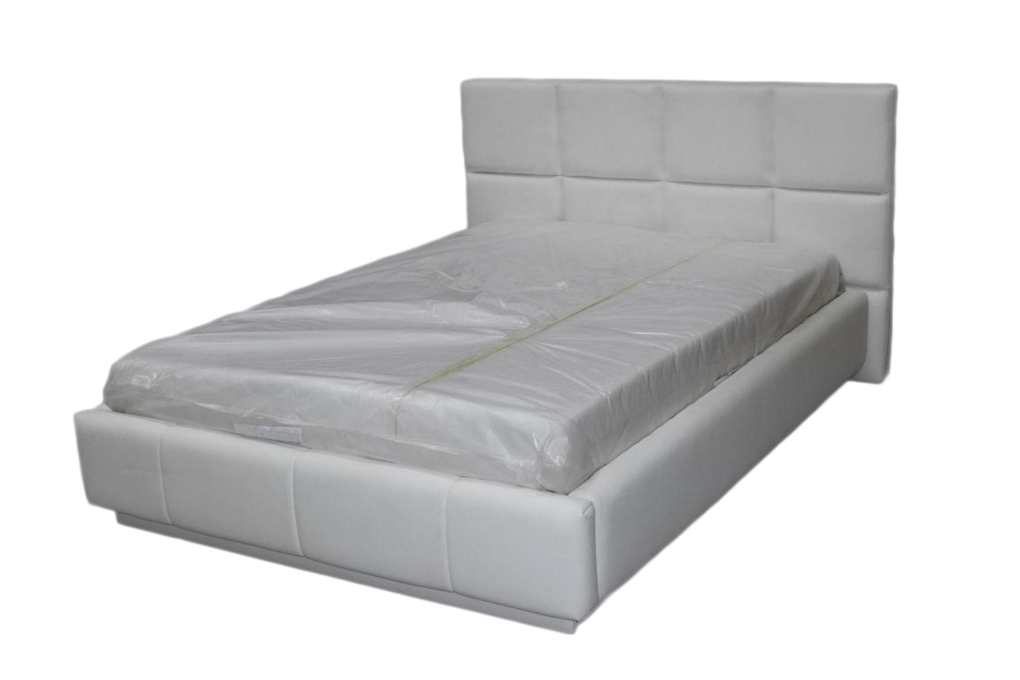 Polsterbett Betten Bett Weiß Polster Designer Luxus Design 140x200 Sofort